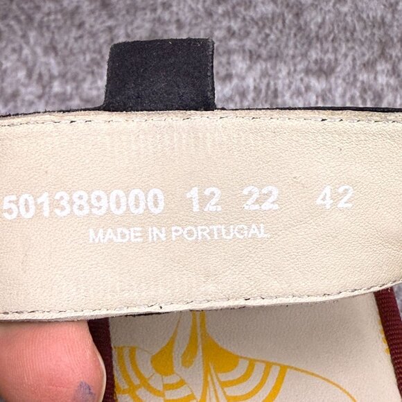 ✅Fly London YERY389FLY Black Elastic Strappy Platform Wedge Sandal Womens 42 - Picture 2 of 13